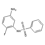 N-(5-amino-2-fluorophenyl)benzenesulfonamide