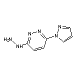 3-hydrazinyl-6-(1H-pyrazol-1-yl)pyridazine