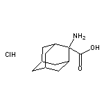 2-aminoadamantane-2-carboxylic acid hydrochloride