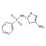 N-(5-amino-1,3,4-thiadiazol-2-yl)benzenesulfonamide