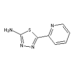 2-Amino-5-(2-pyridyl)-1,3,4-thiadiazole