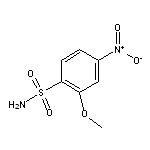 2-methoxy-4-nitrobenzene-1-sulfonamide