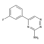 5-(3-fluorophenyl)-1,2,4-triazin-3-amine