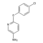 6-(4-chlorophenoxy)pyridin-3-amine