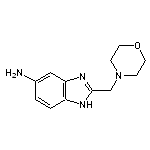 2-(morpholin-4-ylmethyl)-1H-1,3-benzodiazol-6-amine