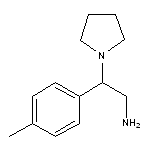 2-(4-methylphenyl)-2-(pyrrolidin-1-yl)ethan-1-amine