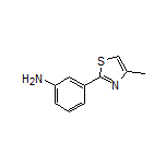 3-(4-Methyl-2-thiazolyl)aniline