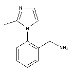 1-[2-(2-methyl-1H-imidazol-1-yl)phenyl]methanamine