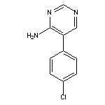 5-(4-Chlorophenyl)pyrimidine-4-amine