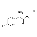 methyl 2-amino-2-(4-bromophenyl)acetate hydrochloride