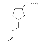 1-[1-(2-methoxyethyl)pyrrolidin-3-yl]methanamine