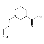 1-(3-aminopropyl)piperidine-3-carboxamide