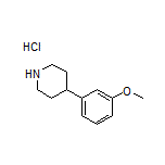 4-(3-methoxyphenyl)piperidine hydrochloride