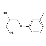 1-amino-3-(3-methylphenoxy)propan-2-ol