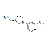 1-[1-(3-Methoxyphenyl)-3-pyrrolidinyl]methanamine