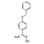 4-(benzyloxy)-N’-hydroxybenzene-1-carboximidamide