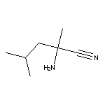 2-amino-2,4-dimethylpentanenitrile