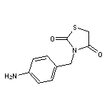 3-[(4-aminophenyl)methyl]-1,3-thiazolidine-2,4-dione