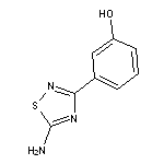 3-(5-amino-1,2,4-thiadiazol-3-yl)phenol