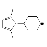 4-(3,5-Dimethyl-4H-1,2,4-triazol-4-yl)piperidine, 97%