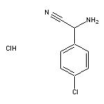 2-amino-2-(4-chlorophenyl)acetonitrile hydrochloride