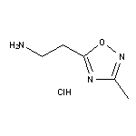 3-Methyl-1,2,4-oxadiazole-5-ethanamine Hydrochloride