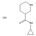 N-cyclopropylpiperidine-3-carboxamide hydrochloride