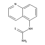 quinolin-5-ylthiourea