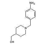 {1-[(4-aminophenyl)methyl]piperidin-4-yl}methanol