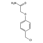 2-[4-(chloromethyl)phenoxy]acetamide