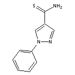 1-phenyl-1H-pyrazole-4-carbothioamide