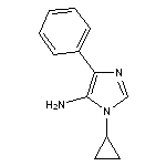 1-cyclopropyl-4-phenyl-1H-imidazol-5-amine