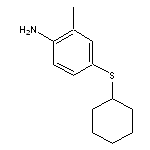 4-(cyclohexylsulfanyl)-2-methylaniline