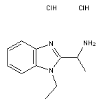 1-(1-ethyl-1H-1,3-benzodiazol-2-yl)ethan-1-amine dihydrochloride