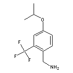 [4-(propan-2-yloxy)-2-(trifluoromethyl)phenyl]methanamine