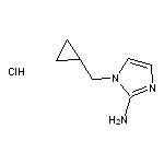 1-(cyclopropylmethyl)-1H-imidazol-2-amine hydrochloride