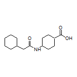 4-(2-Cyclohexylacetamido)cyclohexanecarboxylic Acid