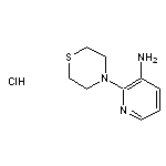 2-(thiomorpholin-4-yl)pyridin-3-amine hydrochloride