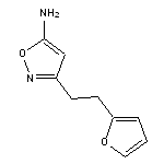 3-[2-(furan-2-yl)ethyl]-1,2-oxazol-5-amine