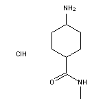 4-amino-N-methylcyclohexane-1-carboxamide hydrochloride