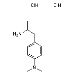 4-(2-aminopropyl)-N,N-dimethylaniline dihydrochloride