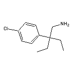 1-[3-(aminomethyl)pentan-3-yl]-4-chlorobenzene