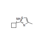 1-(4-Methyl-2-thiazolyl)cyclobutanamine