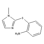 2-[(1-methyl-1H-imidazol-2-yl)sulfanyl]aniline