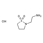 2-(2-aminoethyl)-1$l^{6},2-thiazolidine-1,1-dione hydrochloride