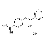 4-(pyridin-3-ylmethoxy)benzene-1-carboximidamide dihydrochloride