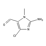 2-amino-4-chloro-1-methyl-1H-imidazole-5-carbaldehyde