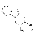 2-amino-3-{1H-pyrrolo[2,3-b]pyridin-1-yl}propanoic acid hydrochloride