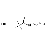 N-(2-aminoethyl)-2,2-dimethylpropanamide hydrochloride