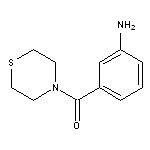 3-[(thiomorpholin-4-yl)carbonyl]aniline